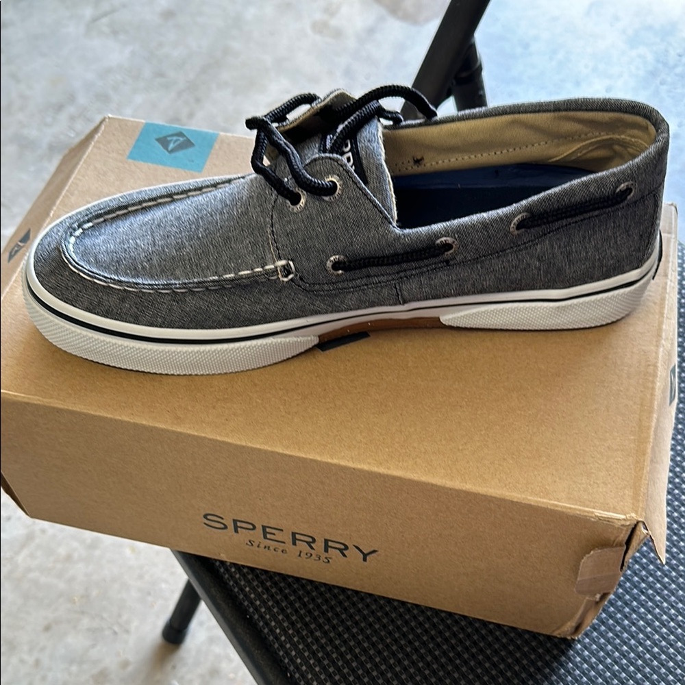 Sperry Men's Gray Boat Shoes